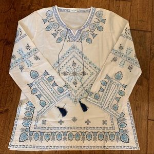 Tasha Polizzi Baja Blues Tunic